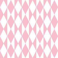 Stylish Pink and White Geometric Pattern Background