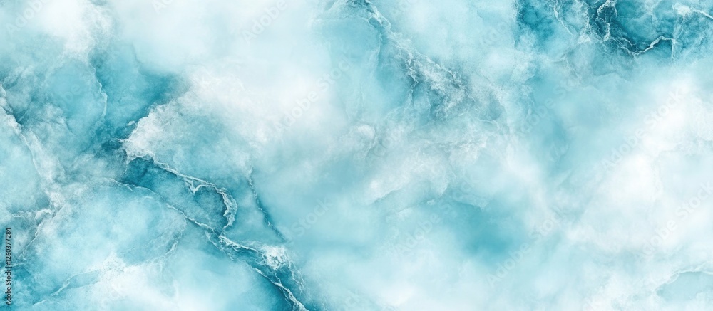 Poster vintage turquoise blue marble texture background with soft hues and empty space ideal for text place