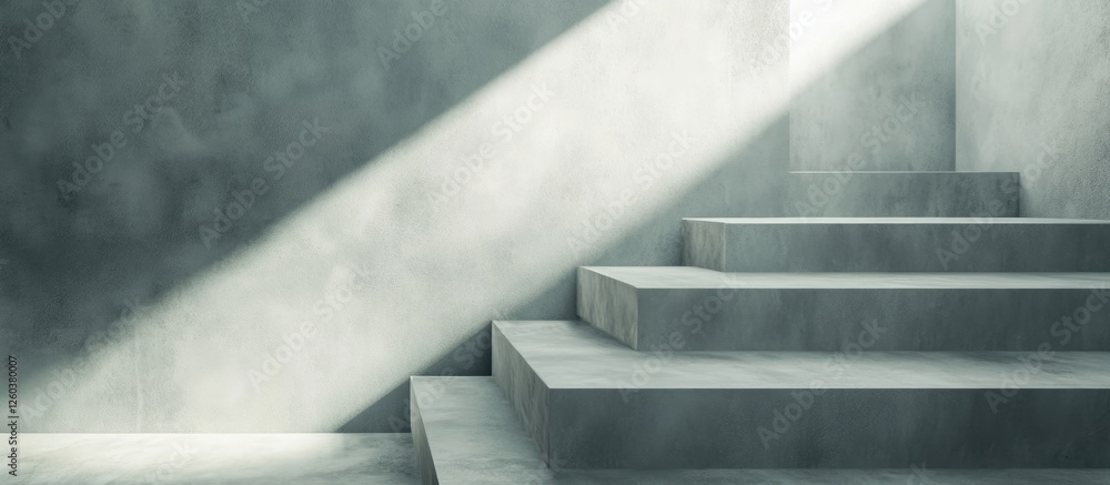 Poster gray concrete textured wall with light gray tones and abstract patterns for artistic background and 