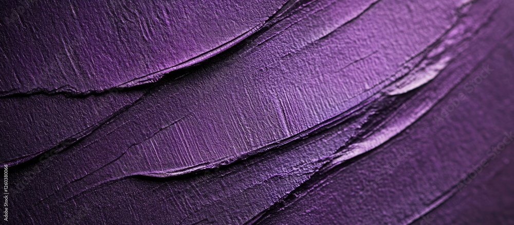 Poster textured purple background with layered paint, showcasing rich hues and depth for artistic or design