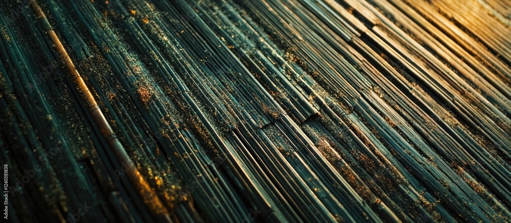 Poster bamboo texture lines in a warm light creating a natural design aesthetic for backgrounds and creativ