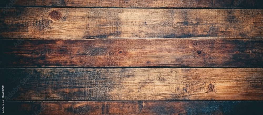 Poster rustic textured wooden background with rich grain variations and warm tones ideal for design and cre
