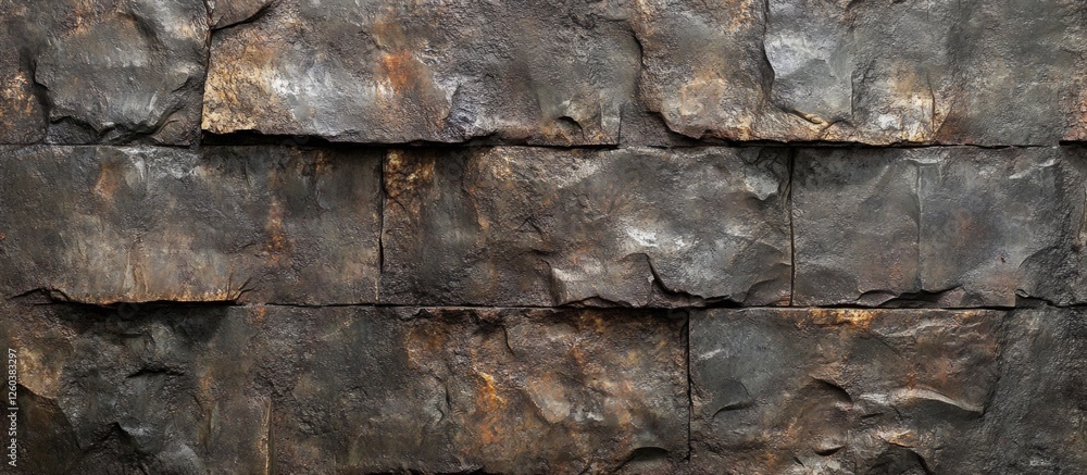 Poster rough and weathered brick wall texture with a dirty appearance ideal for architectural and design ba
