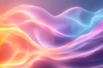 Obraz premium Abstract luminous color waves background with luminous color waves and vibrant color effects. Emphasizing dynamic movement and contemporary style, ideal for artistic designs and high-impact visuals.