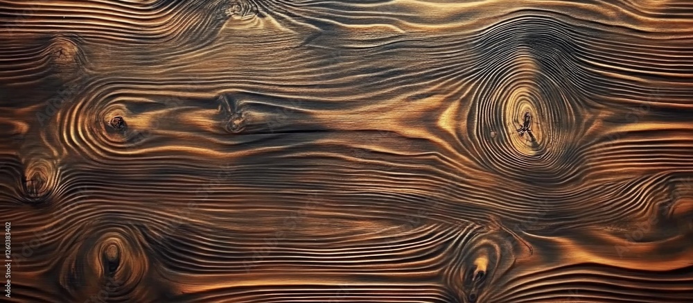 Poster natural brown wood texture with distinctive grain patterns ideal for backgrounds and design projects