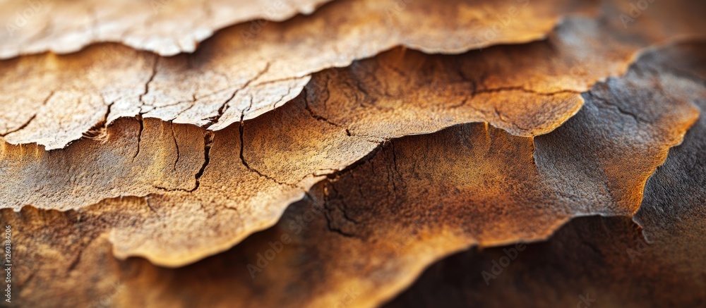 Poster textured layers of dry wood showcasing natural patterns and earthy tones in a close-up image for rus