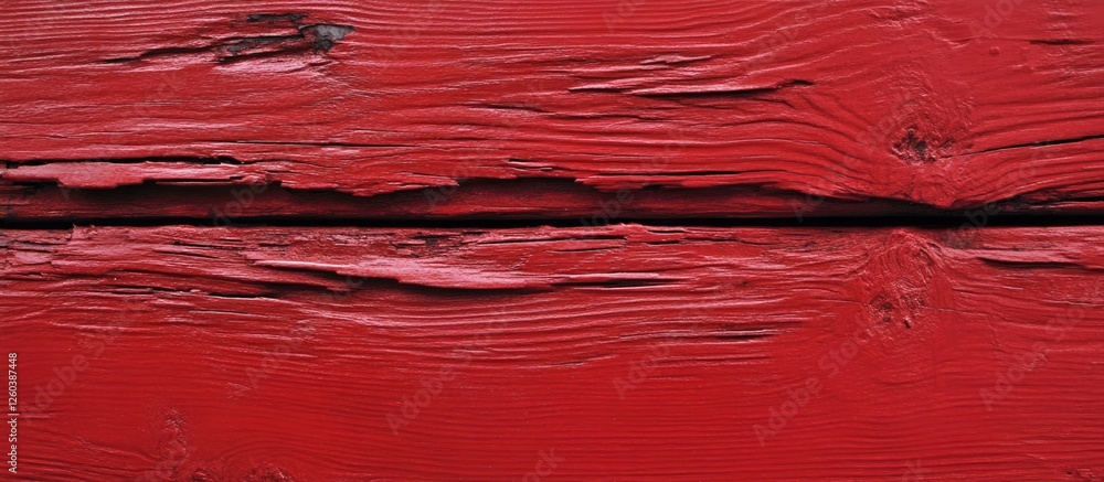 Poster weathered red wood texture showcasing natural patterns and rustic charm ideal for backgrounds or des