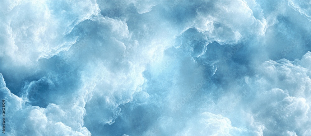 Poster soft blue cloudy sky texture for backgrounds and design projects showcasing tranquility and serenity