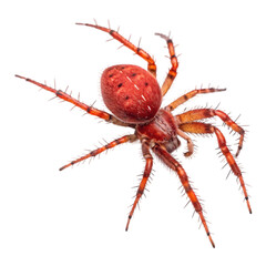 Red Spider in transparent background
