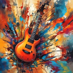 Illustration of sound background.