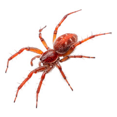 Red Spider in transparent background