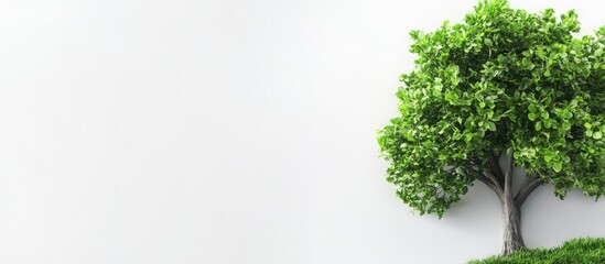 Fototapeta premium Creative Tree Interior Designers Exploring Business Growth with Ample Space for Text and Branding Opportunities