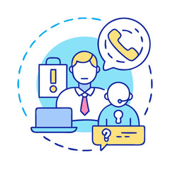 help desk icon, help desk vector illustration-help desk perfect for help desk logos and icons