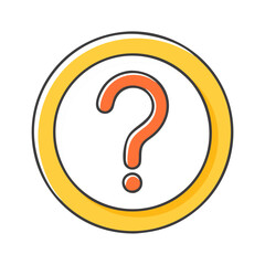 question mark in circle icon, question mark in circle vector illustration-question mark in circle perfect for question mark in circle logos and icons