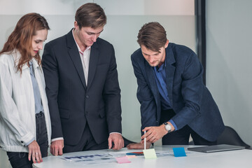 Professional Business Meeting in a Conference Room