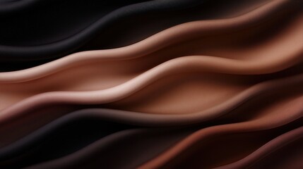 Obraz premium Abstract background with a dark and moody color scheme. the background is made up of multiple wavy lines that create a wave-like pattern.
