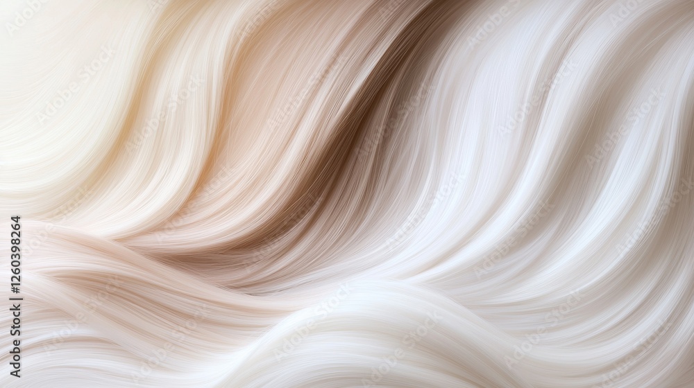 Poster abstract digital art piece that appears to be a close-up of a wave-like pattern. the wave is made up