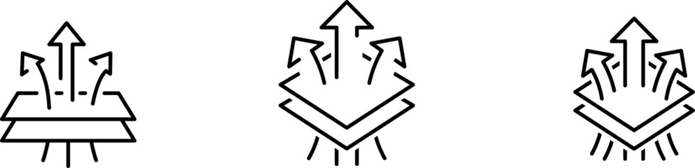 Breathable icon , vector illustration