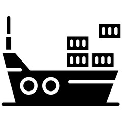 Cargo Ship Icon
