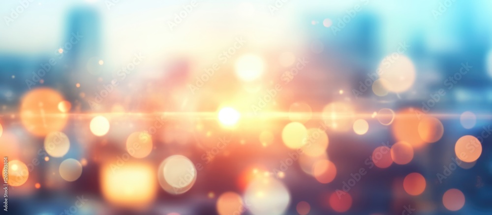Poster vector illustration of the european union with a soft, blurred background ideal for adding custom te