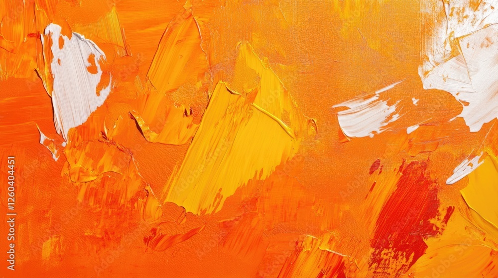 Poster vibrant orange art texture background with scratches and empty space for creative text or design ele