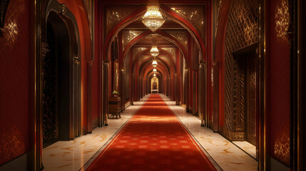 Obraz premium corridor of the church