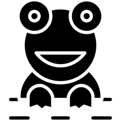 Knitted Frog Icon