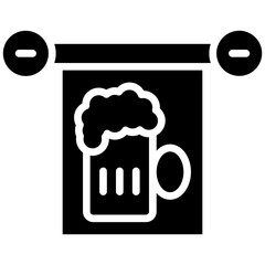 Oktoberfest Banner Icon