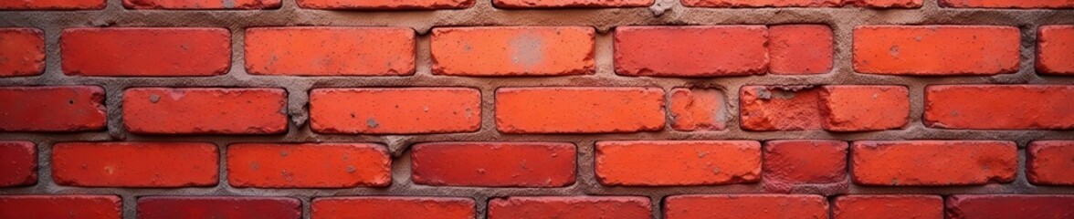 Weathered red brick wall texture, aged bricks , old brick wall, red, antique