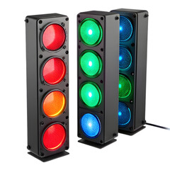 REG Lights in isolate white background