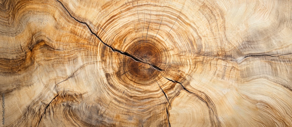 Aufkleber natural wooden texture background featuring blank space for text overlay and detailed grain patterns