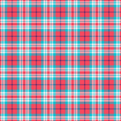 Free fabric background textile, picture plaid texture tartan. Installing check vector pattern seamless in red and white colors.