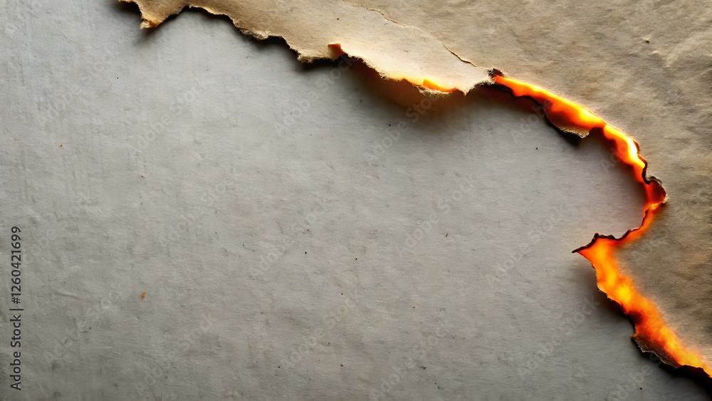 Poster burnt paper texture for business presentation and background use