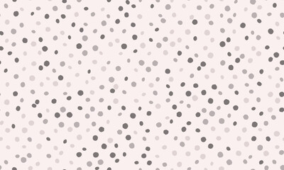 Round spotted pattern with abstract geometric circles. Ideal for seamless wallpapers, textile prints, or trendy backgrounds with a creative touch.