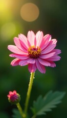 Obraz premium Tiny Tripleurospermum petals shimmer in sunlight, delicate petals, botanical, inodorum