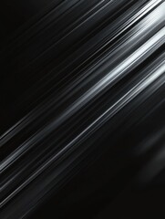 Obraz premium Dark deep black dynamic abstract vector background with diagonal lines. Modern creative premium gradient
