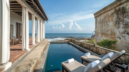 Obraz premium See the ancient Dutch Galle Fort, where the views are breathtaking!