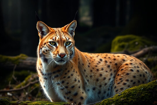 portrait of a lynx