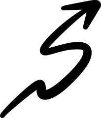 arrows hand drawn sketch doodle style
