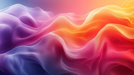Obraz premium Abstract radiant energy waves background with radiant energy waves and fluid light patterns. Emphasizing modern elegance and dynamic movement, ideal for artistic projects and contemporary backgrounds.