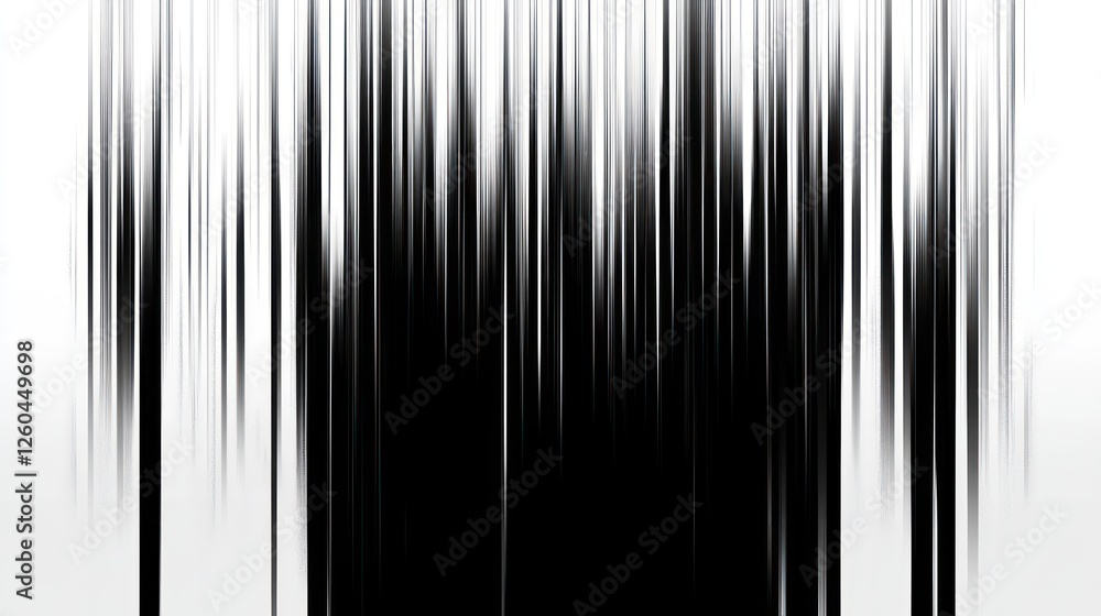 Poster elegant black and white abstract vertical lines background image design