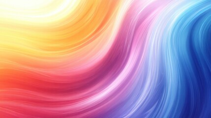 Abstract radiant spectrum swirls background with radiant spectrum swirls and vibrant color transitions. Emphasizing dynamic motion and modern design, ideal for artistic projects and vibrant visuals.