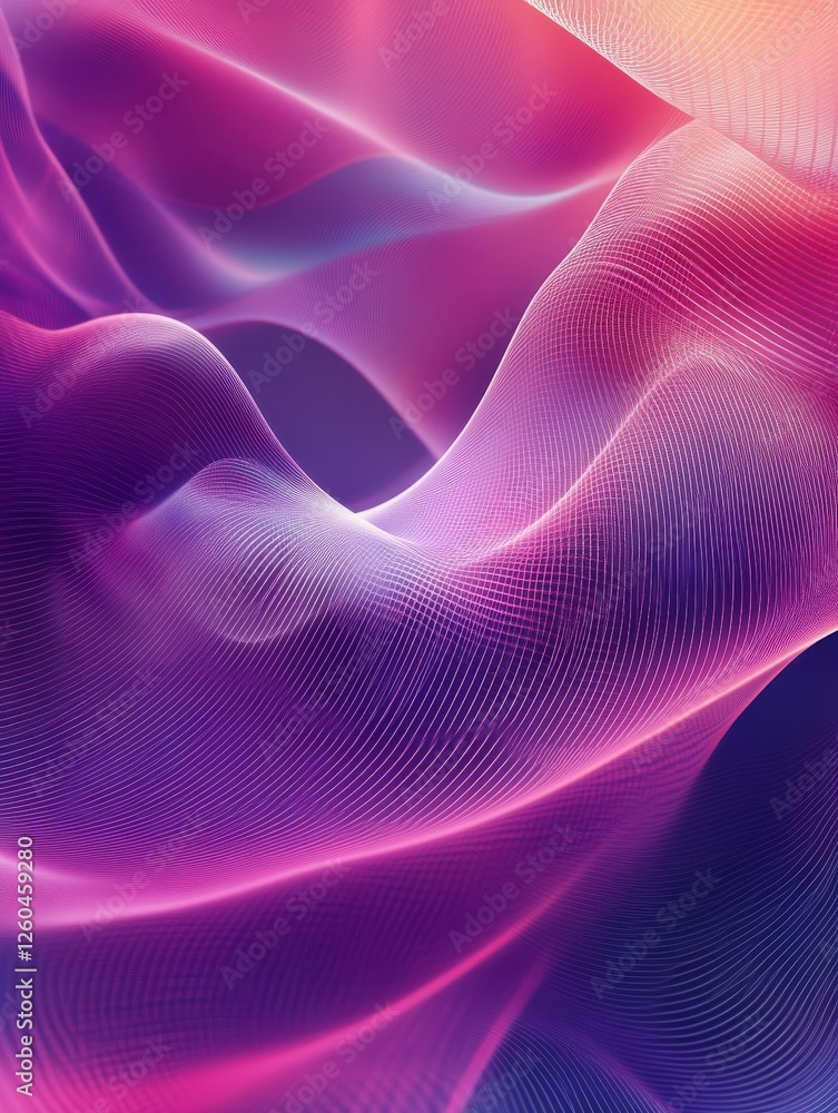 Poster abstract background with intersecting lines and flowing waves of shadows and light, abstract, backgr
