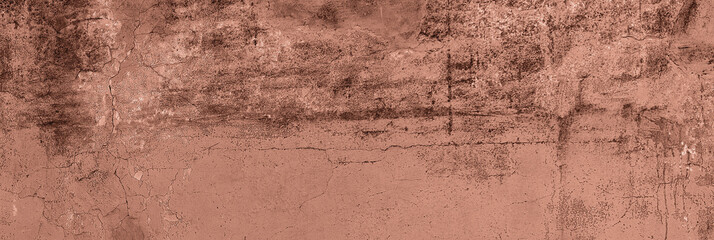 Elegant mocha mousse background with old vintage grunge texture. Mocha mousse color 2025.