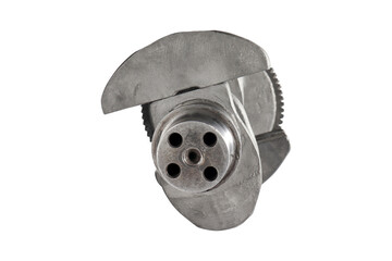 Engine Crankshaft on a white background