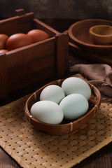 Telur Asin or  Salted eggs is a general term for dishes made from eggs that are preserved by...