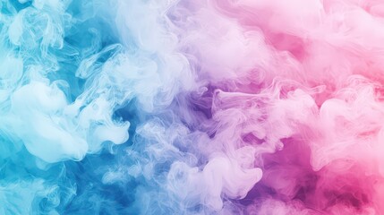 Fototapeta premium Soft pastel gradient background with smooth transitions of blue and pink hues, ideal for modern design aesthetics
