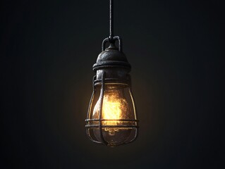 Hyper-Realistic Light Icon for Web Design and Presentations