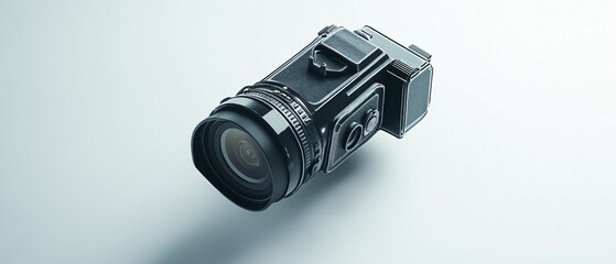 Front View of a Digital Camera
