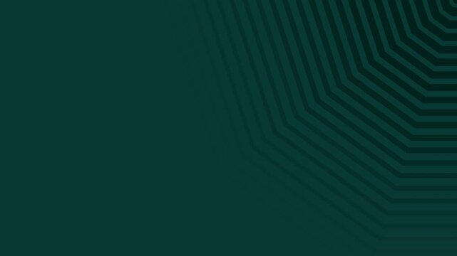 Dark green geometric pattern suitable for background animated